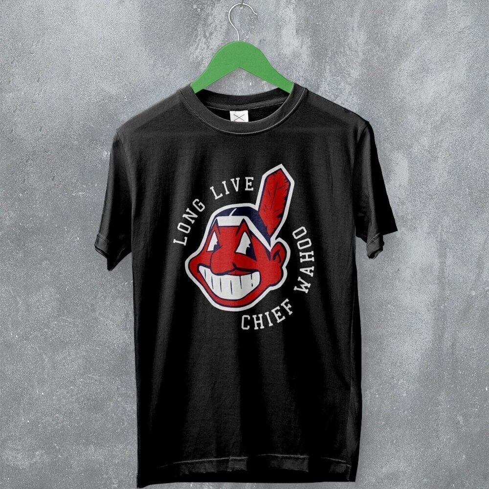 Cleveland Guardians Long Live Indian Chief Baseball Team Graphic T-Shirt